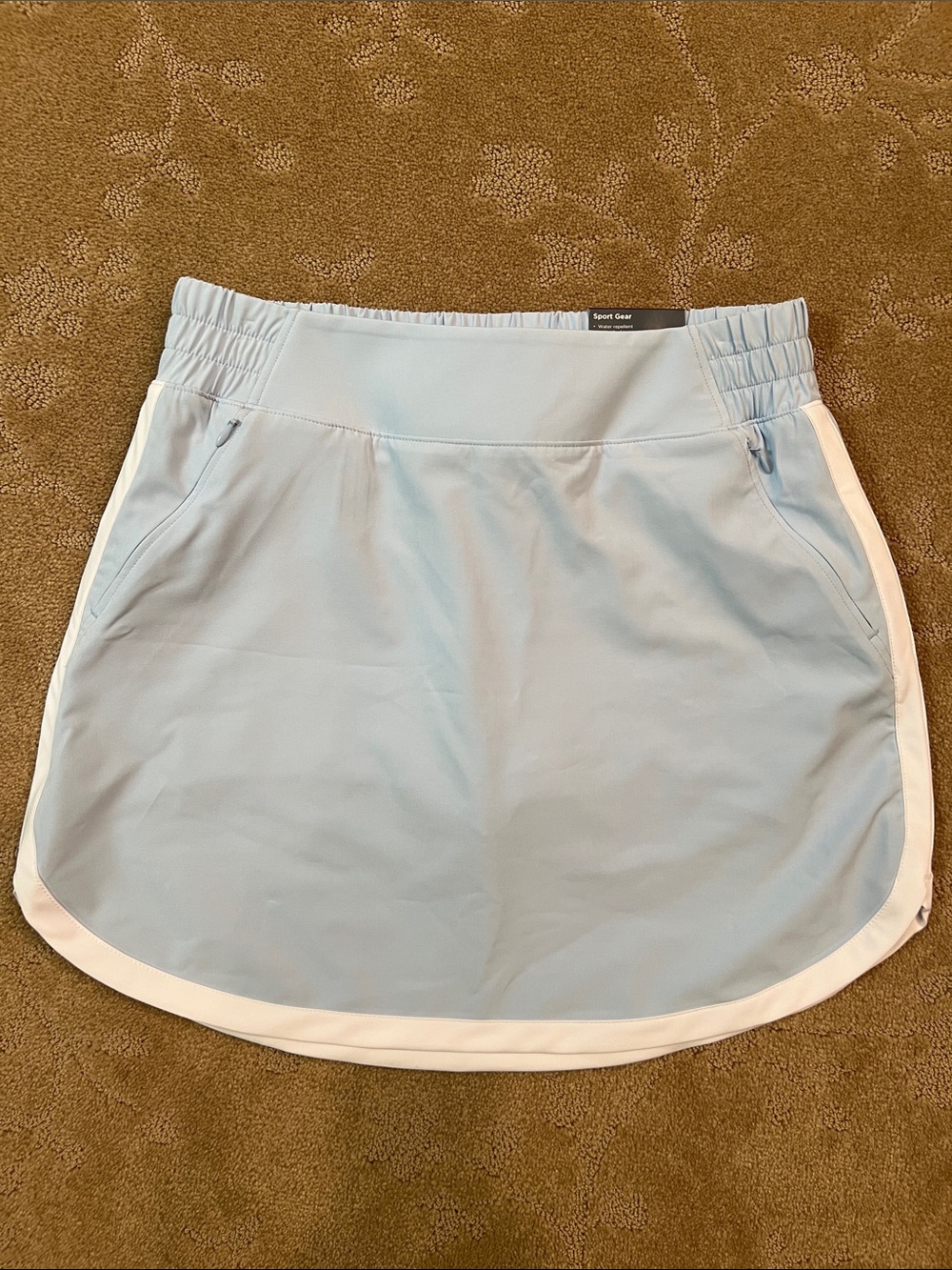 NWT Tek Gear Light Blue High Rise Athletic Skort, Small